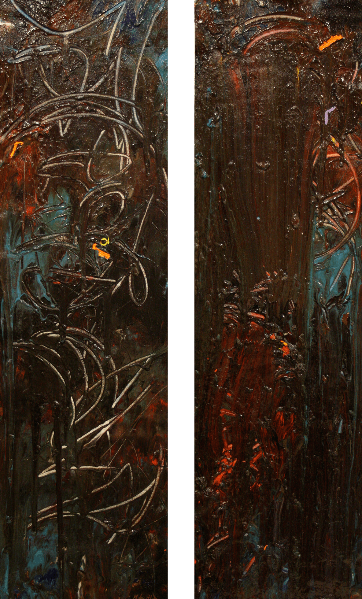 Slow Death with Grieve and Sorrow, 2010, Acrylic on Canvas by British artist Michael Butler