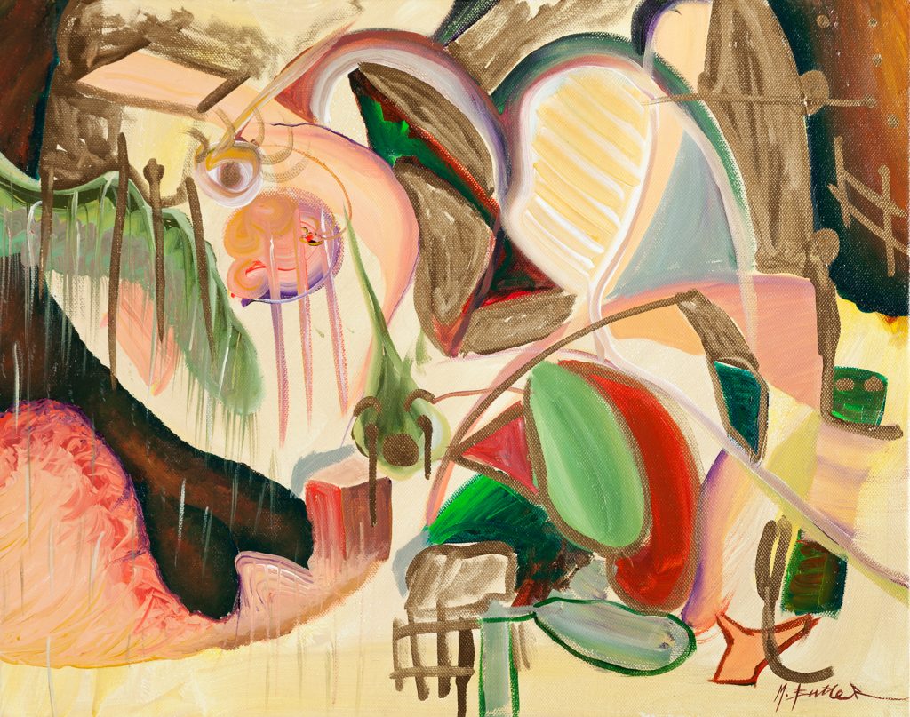 Royal Appointment, 2011, Mixed Mediums on Canvas by British artist Michael Butler