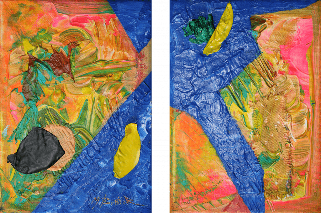 South America, 2013, Acrylic on Canvas by British artist Michael Butler