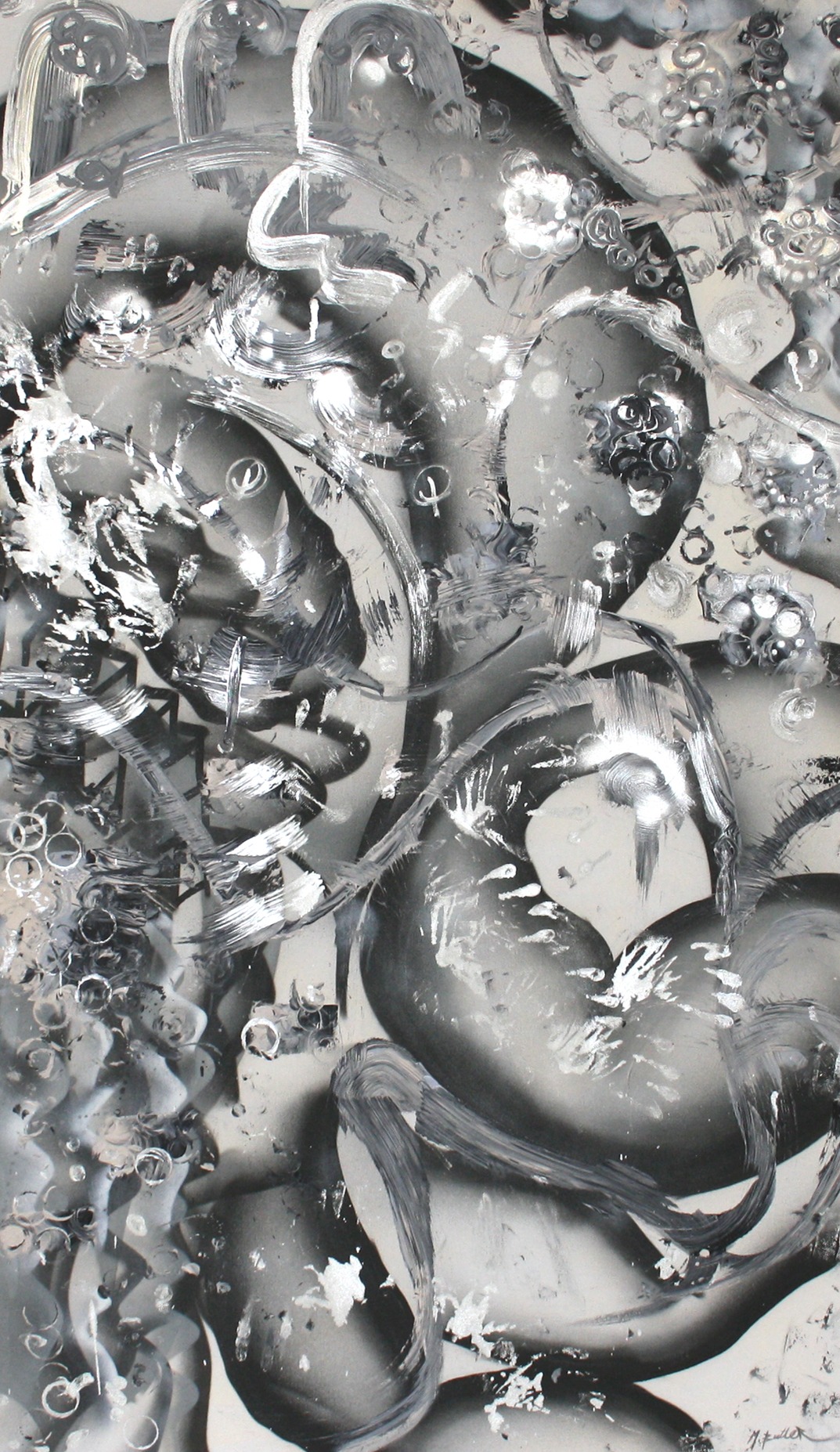 Muscle Machine, 2008, Mixed Mediums on Canvas by British artist Michael Butler