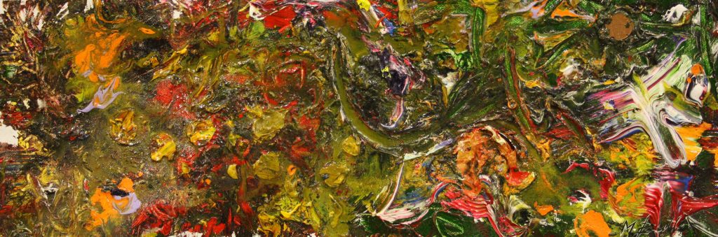 Swoosh, 2010, Acrylic on Canvas by British artist Michael Butler