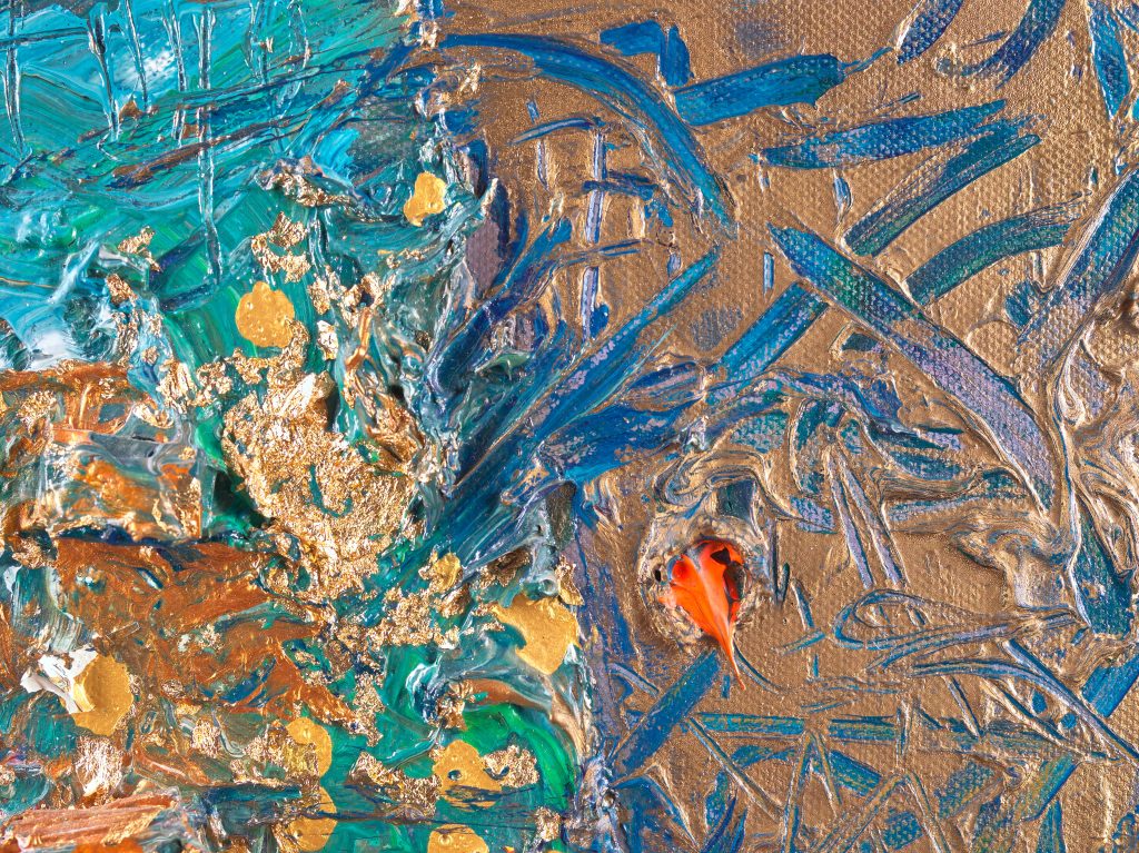 Blueprint paintings by British artist Michael Butler