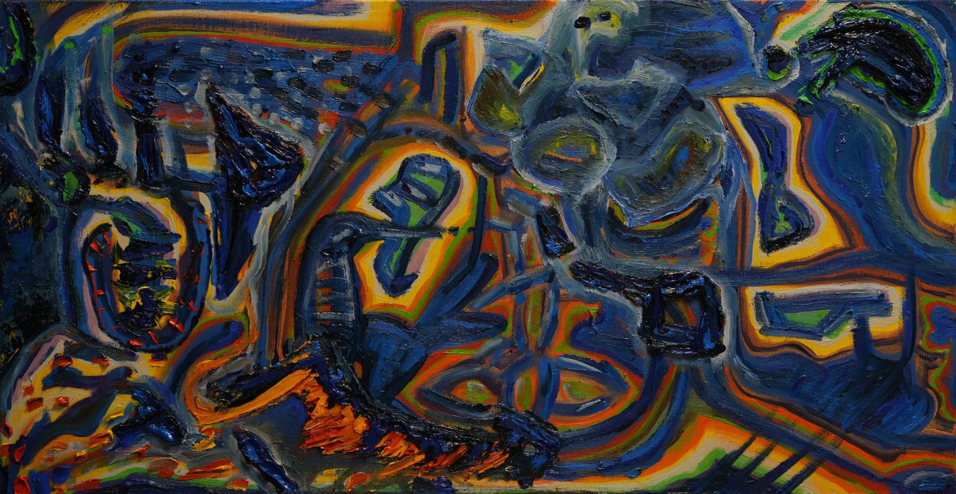 End of the Age, 2025, Oil on Canvas by British artist Michael Butler