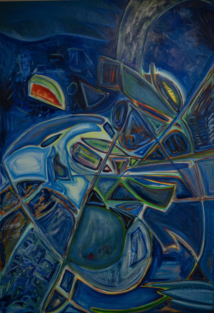 2024-2025 paintings by British artist Michael Butler
